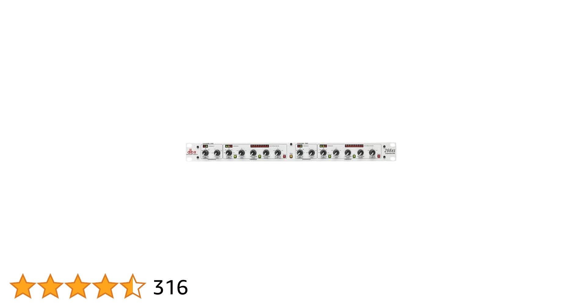 DBX 266xs Compressor/Limiter Gate : Amazon.ca: Musical